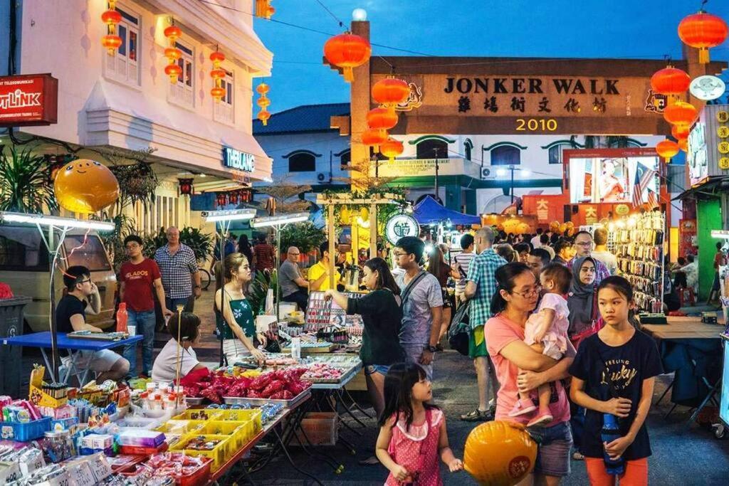 New! Jonker Street Loft 3Br Melaka 10Pax Daire Dış mekan fotoğraf